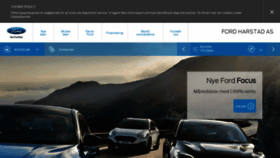What Ford-harstad.no website looked like in 2018 (5 years ago)