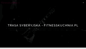 What Fitnesskuchnia.pl website looked like in 2018 (5 years ago)
