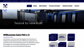 What Fad-diesel.de website looked like in 2018 (5 years ago)