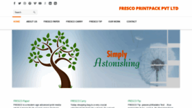 What Frescoprintpack.com website looked like in 2018 (5 years ago)