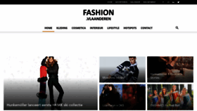 What Fashion.vlaanderen website looked like in 2018 (5 years ago)