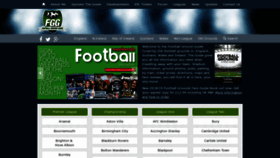 What Footballgroundguide.co.uk website looked like in 2018 (5 years ago)