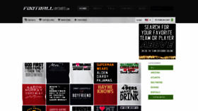 What Footballfantshirts.com website looked like in 2018 (5 years ago)