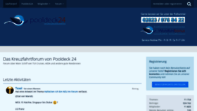 What Forum.pooldeck24.de website looked like in 2018 (5 years ago)