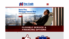 What Firstcredit.com.hk website looked like in 2018 (5 years ago)