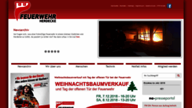 What Feuerwehr-herdecke.de website looked like in 2018 (5 years ago)