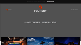 What Foundryadvertising.com website looked like in 2018 (5 years ago)