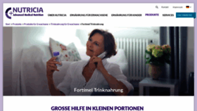 What Fortimel.de website looked like in 2018 (5 years ago)