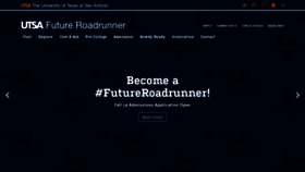 What Future.utsa.edu website looked like in 2018 (5 years ago)