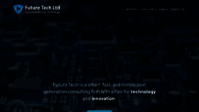 What Futuretech.im website looked like in 2018 (5 years ago)