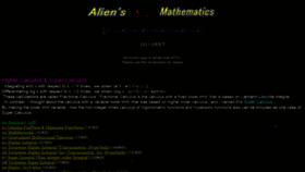 What Fractional-calculus.com website looked like in 2018 (5 years ago)