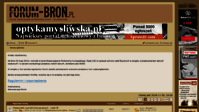 What Forum-bron.pl website looked like in 2018 (5 years ago)