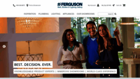 What Fergusonshowrooms.com website looked like in 2018 (5 years ago)
