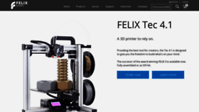 What Felixprinters.com website looked like in 2018 (5 years ago)
