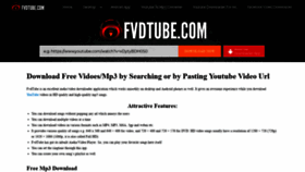 What Fvdtube.com website looked like in 2018 (5 years ago)