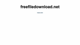 What Freefiledownload.net website looked like in 2018 (5 years ago)