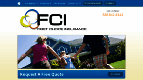 What Fcins.net website looked like in 2018 (5 years ago)