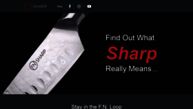 What Fnsharp.com website looked like in 2018 (5 years ago)
