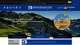 What Ferienstrassen.info website looked like in 2018 (5 years ago)