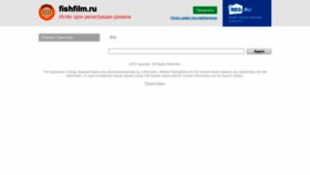What Fishfilm.ru website looked like in 2018 (5 years ago)