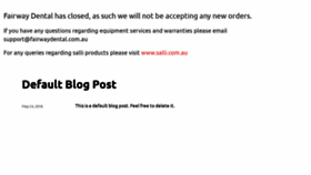 What Fairwaydental.com.au website looked like in 2018 (5 years ago)
