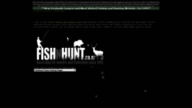 What Fishnhunt.co.nz website looked like in 2018 (5 years ago)