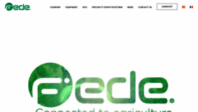 What Fedepulverizadores.com website looked like in 2018 (5 years ago)