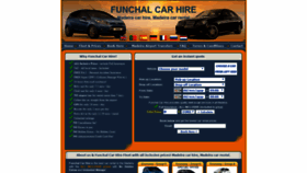 What Funchalcarhire.net website looked like in 2018 (5 years ago)