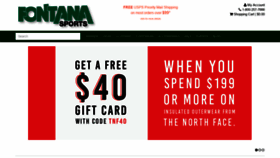 What Fontanasports.com website looked like in 2018 (6 years ago)