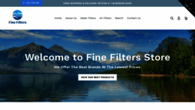What Finefiltersstore.com website looked like in 2018 (5 years ago)