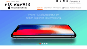 What Fixrepair.ch website looked like in 2018 (5 years ago)