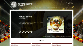 What Futuresoundofegypt.com website looked like in 2018 (5 years ago)