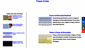 What Frasescurtas.com.br website looked like in 2018 (5 years ago)