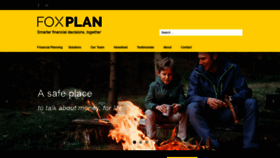 What Foxplan.nz website looked like in 2018 (5 years ago)