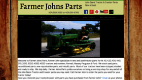 What Farmerjohnparts.com website looked like in 2018 (5 years ago)