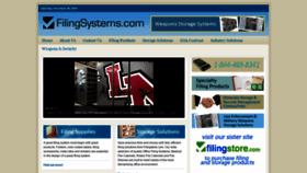 What Filingsystems.com website looked like in 2018 (5 years ago)