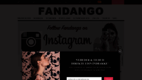 What Fandangoaalborg.dk website looked like in 2018 (5 years ago)
