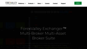 What Forexvalleytech.com website looked like in 2018 (5 years ago)