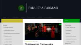 What Farmasi.unmul.ac.id website looked like in 2018 (5 years ago)