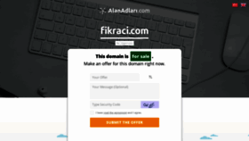 What Fikraci.com website looked like in 2018 (5 years ago)