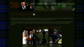 What Funeralbagpiper.net website looked like in 2018 (5 years ago)