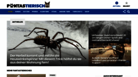 What Fantastierisch.de website looked like in 2018 (5 years ago)