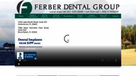What Ferberdental.com website looked like in 2018 (5 years ago)