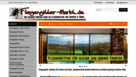 What Fliegengitter-markt.de website looked like in 2018 (5 years ago)