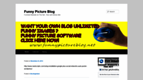 What Funnypictureblog.net website looked like in 2018 (5 years ago)