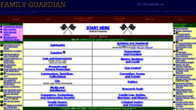 What Famguardian.org website looked like in 2018 (5 years ago)