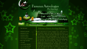 What Famousastrologermolanaji.com website looked like in 2018 (5 years ago)