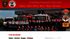 What Ffw-neumark.de website looked like in 2018 (5 years ago)
