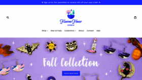 What Floatingforest.studio website looked like in 2018 (5 years ago)