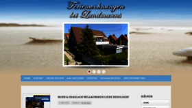 What Ferienwohnungen-landmann-neuharlingersiel.de website looked like in 2018 (5 years ago)